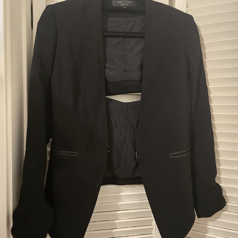 Rag & Bone Classic Black Jacket